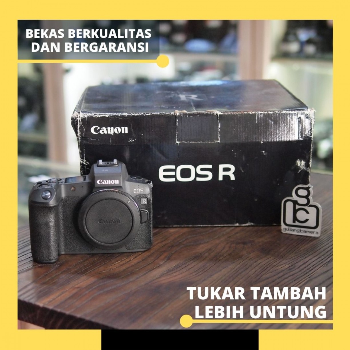 Kamera Mirrorless Canon EOS R sc 2xxx Body - MINT CONDITION - 1087